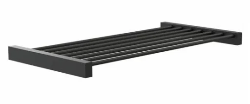 Frost Quadra Hylle 600x305 mm, Sort