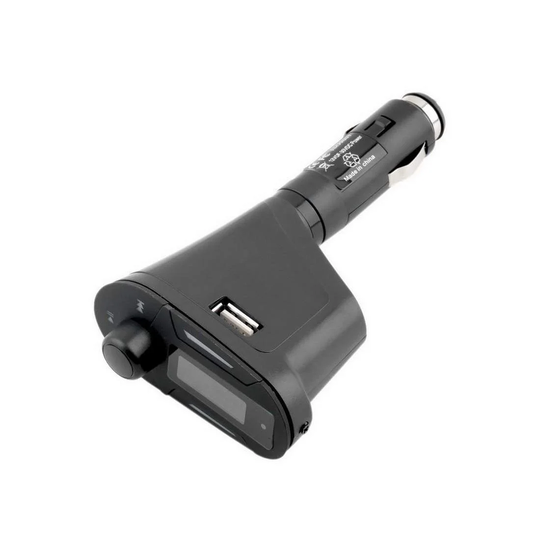 Multifunktionel MP3-afspiller/ FM-sender bilen - Sort