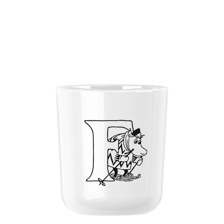 F Moomin ABC Krus 20 cl Hvid