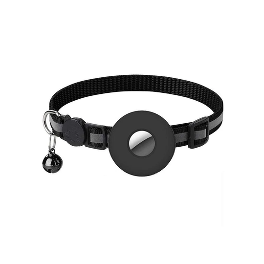 Halsbånd til Airtag - Sort