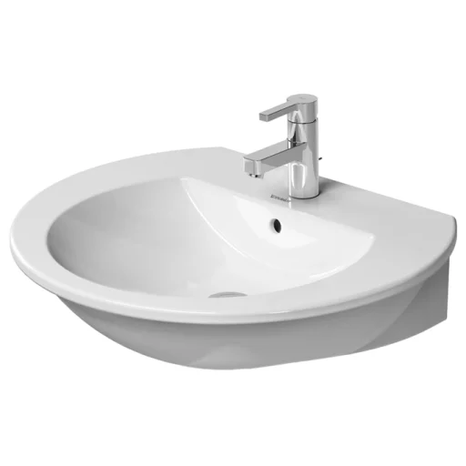 Duravit Darling New Servant m/Tapphull & Overløp - 65x54 cm
