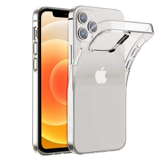 iPhone 12 Mobildæksel - Transparent 6.1 tommer