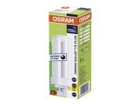 OSRAM DULUX T/E PLUS - Ikke-integreret kompakt fluorescerende lyspære - form: T12X3 - GX24q-3 - 26 W (tilsvarende 26.5 W) - klasse G - varmt hvidt lys - 3000 K