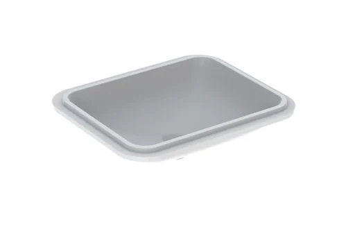 Geberit VariForm servant, underlimning, rektangulær, 58x49 cm, med KeraTect