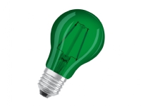 OSRAM LED STAR Décor Classic A - LED-lyspære - form: A60 - E27 - 2.5 W (tilsvarende 15 W) - klasse G - grønt lys - 7500 K