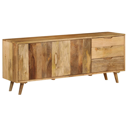 vidaXL skænk massivt mangotræ 170 x 40 x 70 cm