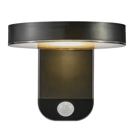 Rica Round Facade Lighting (Sort)