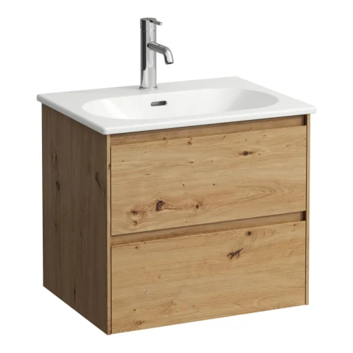 Laufen Lua møbelpakke, 60x52,5 cm, oak