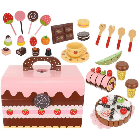 Trælegetøjsmad - Desserter