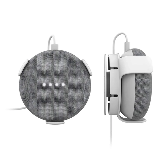 Vægbeslag og kabelholder til Google Home Mini