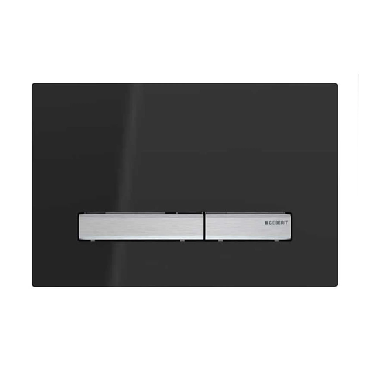 Geberit Sigma 50 Betjeningsplate Svart