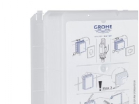 Grohe revisionsskakt - t/betj.plade hvid 66791000