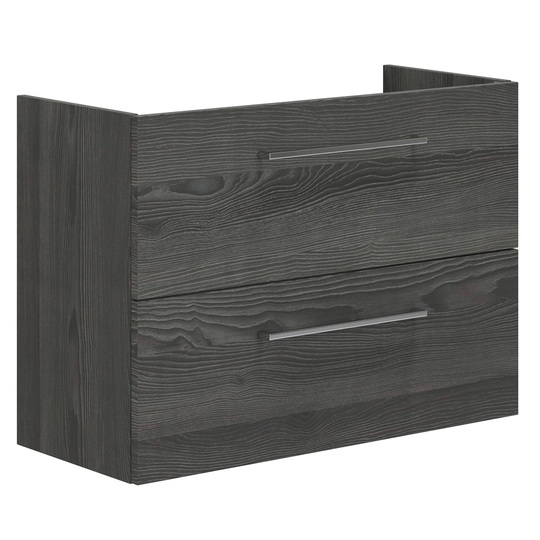 Dansani Mido+ Slim Servantskap 2 Skuffer B50-80xd35cm Uten Servant Pine Grey / 80cm Gulv