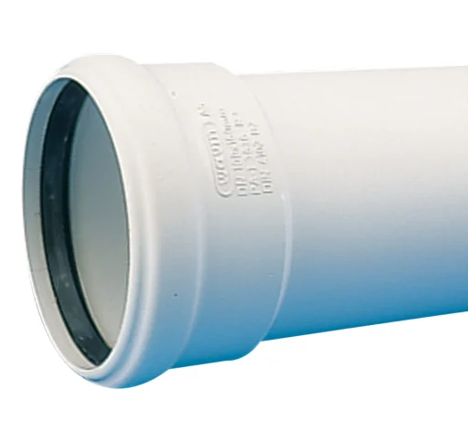 Plast avløpsrør 32 mm. 50 cm.