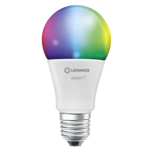 Ledvance Smart+ lyskilde, 9,5W, RGBW, E27, WiFi, matt