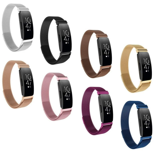 Milanese Armbånd Kompatibel med Fitbit Inspire