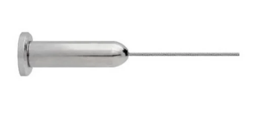 Hefe Wireline new look stålwire-dusjforheng, Rustfritt stål