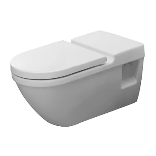 Duravit Starck 3 vegghengende toalett med HygieneGlaze, handikapvennlig, hvit