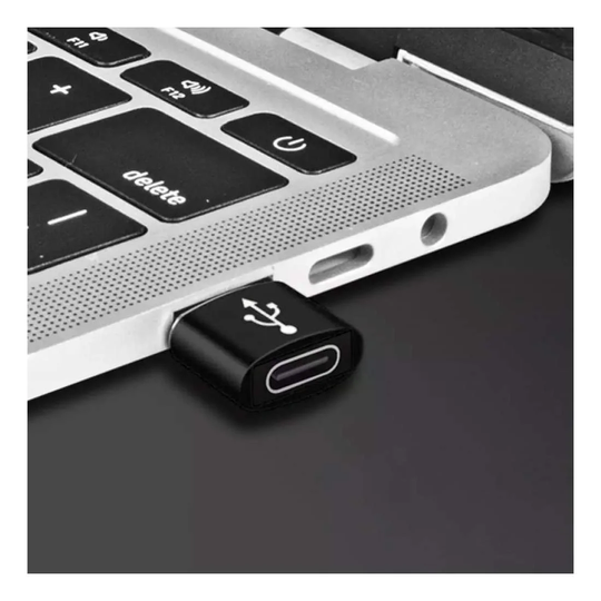 Trådløs USB-C til USB-A-adapter - Sort