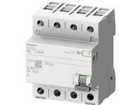 SIEMENS Residual current operated circuit breaker, 4-pole, Type B+, short-time delayed, In: 63 A, 300 mA, Un AC: 400 V