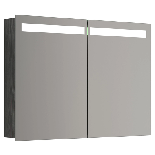 Dansani Mido+ Global Speilskap LED B50-120xh70cm Pine Grey / 100cm
