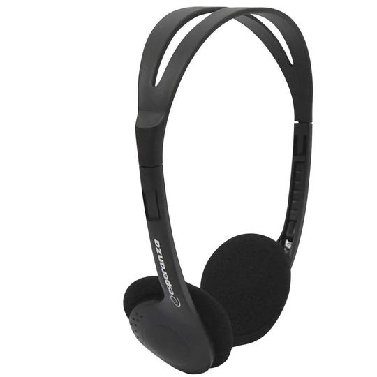 Stereohovedtelefoner, On-Ear - Sort