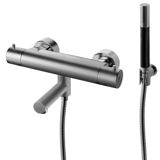 Tapwell Evm026 Badekararmatur Brushed Black Chrome