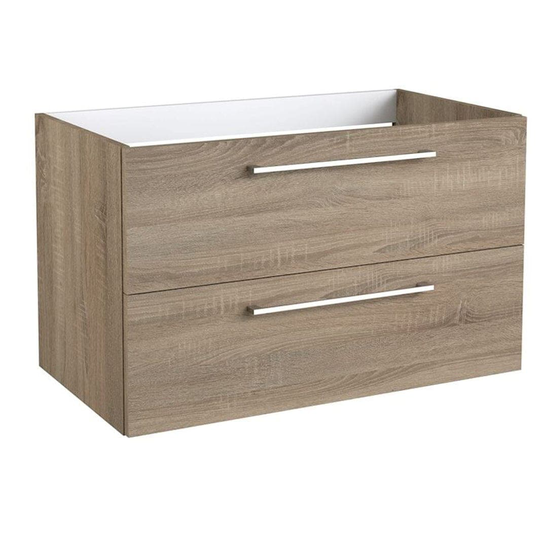 Korsbakken Rowan Servantskap Grå eik / 80cm