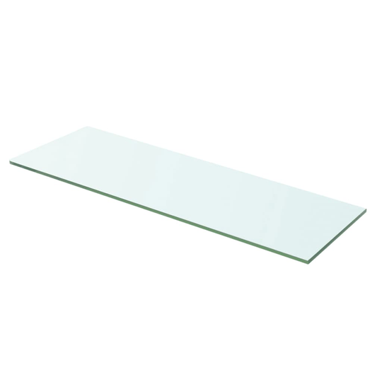 vidaXl hylde glaspanel klar 60x15 cm