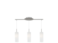 EGLO TROY 3 LANGBORD 3L BS/HVID