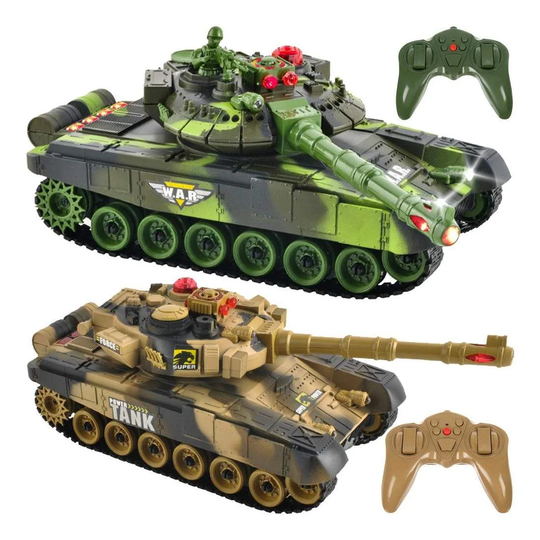 2x fjernbetjente tanke
