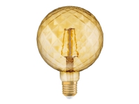 OSRAM Vintage 1906 - LED-filament-lyspære - form: grankogle - E27 - 4 W (tilsvarende 40 W) - klasse E - varm komfort-lys - 2500 K - guld
