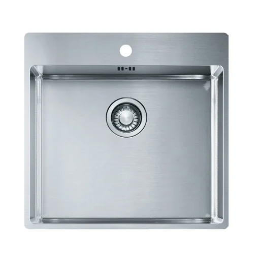 Franke DECA 210-50 TL Eurodomo kjøkkenvask 54,5x51,5 cm, rustfritt stål