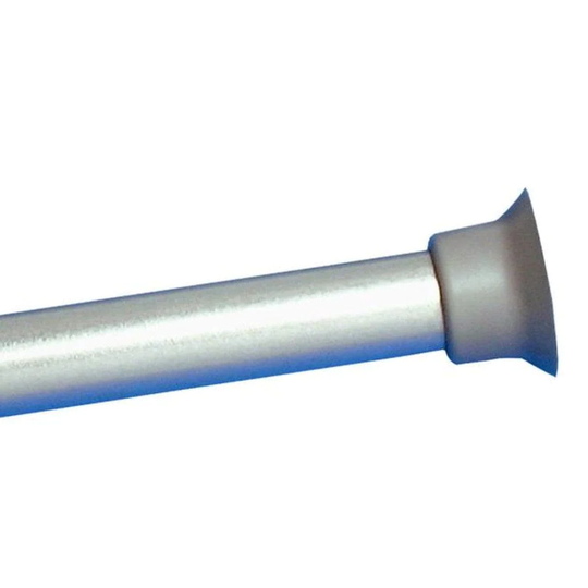Duschy Dusjforhengstang 75-125cm Matt Krom