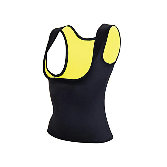 Slimming top for exercise - Yellow