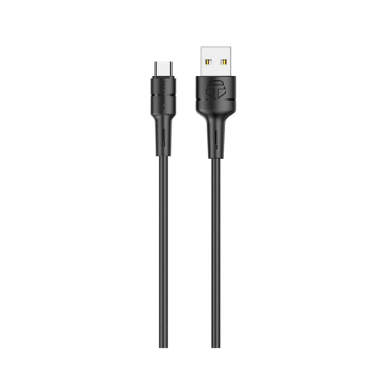 Datakabel, USB 2.0 til USB-C - 1 m - Sort