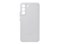 Samsung EF-VS906 - Bagsidecover til mobiltelefon - ægte læder - lysegrå - for Galaxy S22+