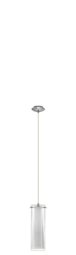 Pinto Pendel Ø110 krom, E27, 40W