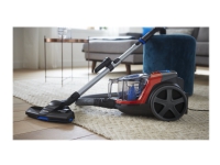 Philips PowerPro Compact FC9330 - Støvsuger - beholder - uden pose - sportsrød