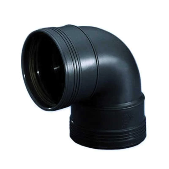 Wavin Wafix Plus Bend PP 15-88,5° Ø32-110mm 110mm / 88,5°