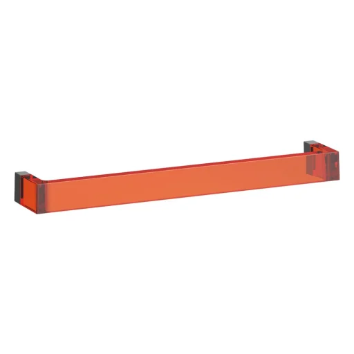 Kartell Laufen Rail håndklestang, 45 cm, mandarin orange