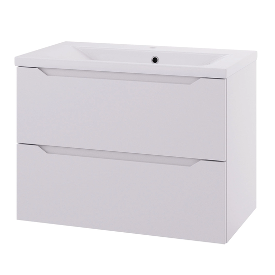 Linn Bad Emma D45cm Servantskap Hvit Matt / 80cm 2 Skuffer