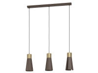 EGLO LOSALOMAS LANGBORD 3XGU10 L835 MOCCA/BM