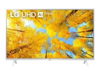 LG 43UQ76906LE - 43 Diagonal klasse UQ76 Series LED-bagbelyst LCD TV - Smart TV - ThinQ AI, webOS - 4K UHD (2160p) 3840 x 2160 - HDR - Direct LED - hvid