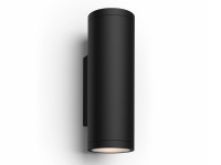 Philips Hue Appear White Color Ambiance Wall Lantern - Black
