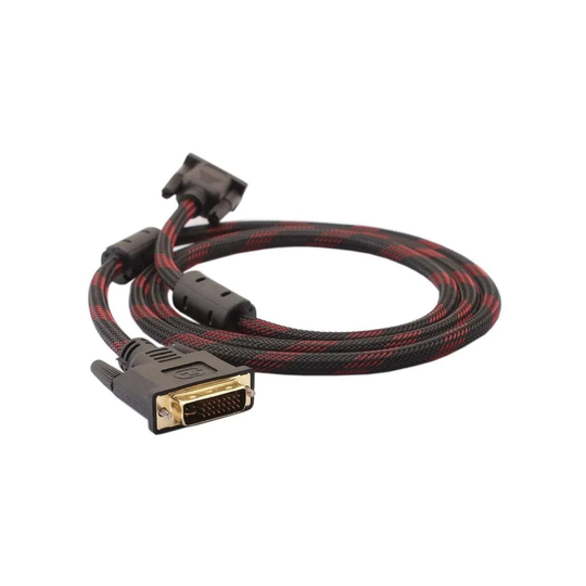 DVI til VGA adapterkabel