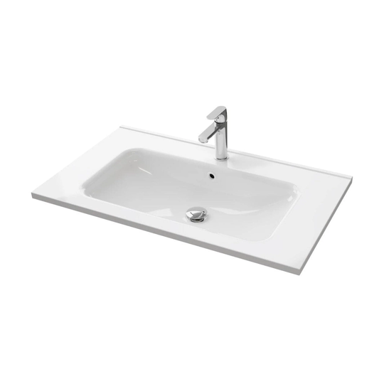 Vikingbad INA D46 Thin Møbelservant B60-180cm - H2cm Hvit / 80cm