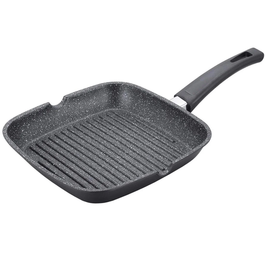 Grillpande, Marmorbelægning - 28 cm
