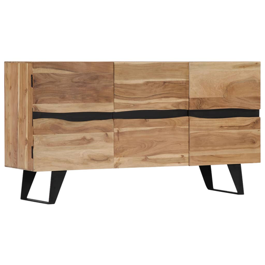 vidaXL skænk 150 x 40 x 79 cm massivt akacietræ
