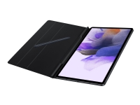 Samsung EF-BT730 - Flipomslag til tablet - sort - for Galaxy Tab S7 FE, Tab S7+
